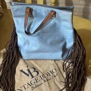 Vintage Boho authentic Louis Vuitton gray